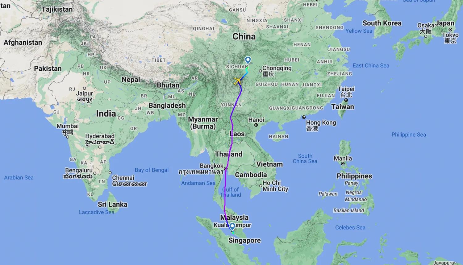 亚航中国航班,亚航330载客人数