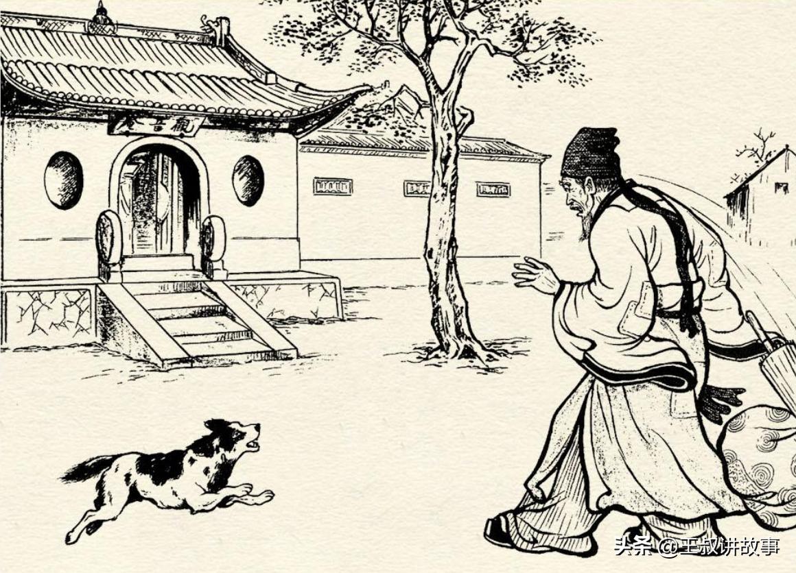 民间故事小孩和狗,民间小故事深夜狗叫