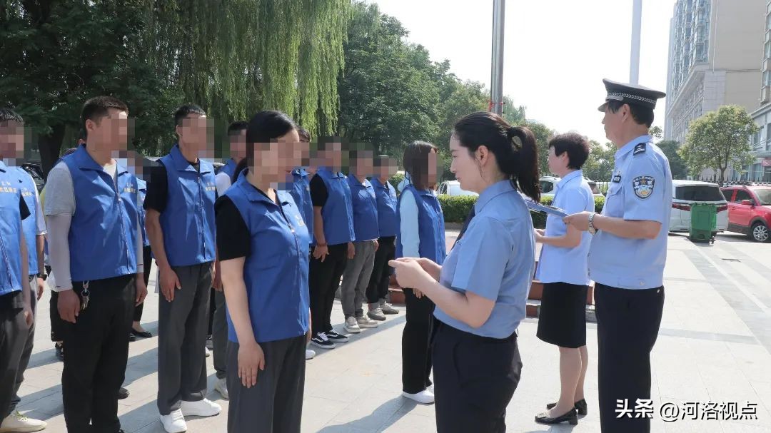 走进矫正中心沉浸式的司法体验——河南省宜阳县司法局开展“社区矫正中心开放日”活动