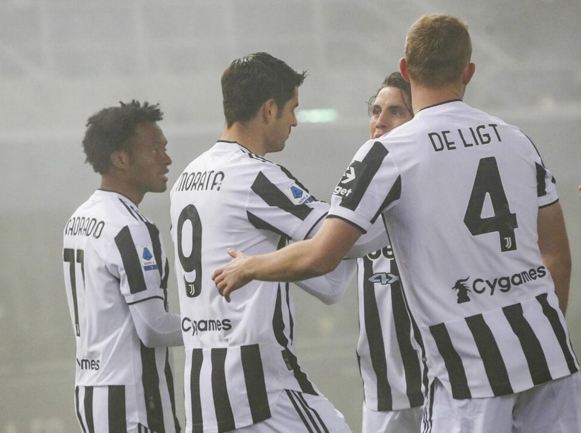 尤文凌空斩莫拉塔,2-0战胜尤文