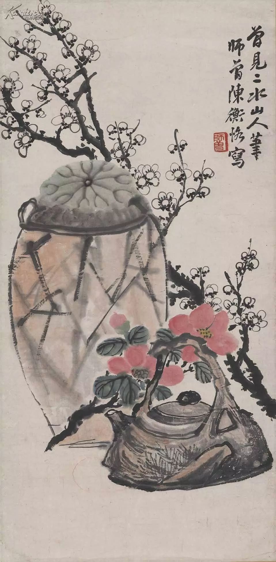 陈师曾100幅作品,陈师曾文人画之价值附105幅作品