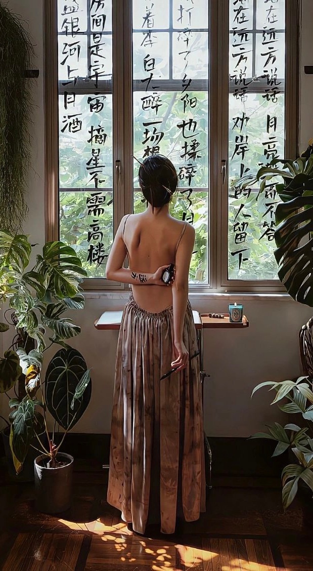 古风壁纸风景书法,古风桌面壁纸书法