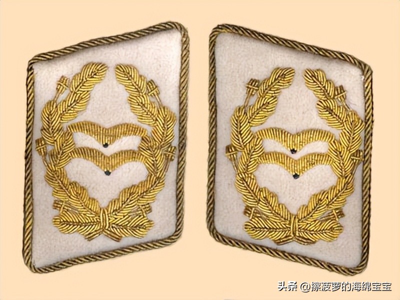 二战德国空军军衔标志,二战德国军衔级别对照表