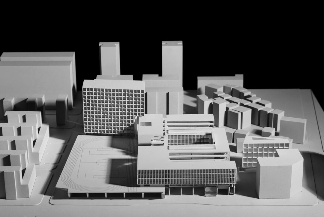 梅林中学改造方案,福田梅林中学改建