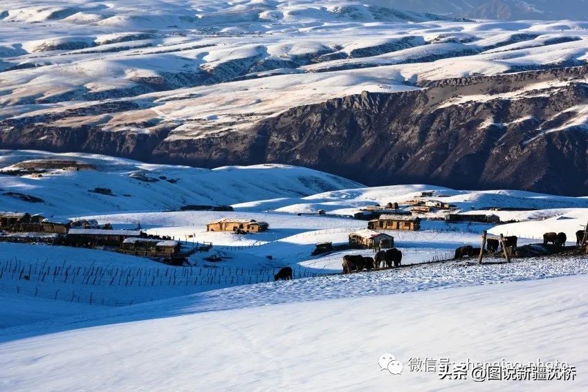 探寻琼库什台,琼库什台冬日河水