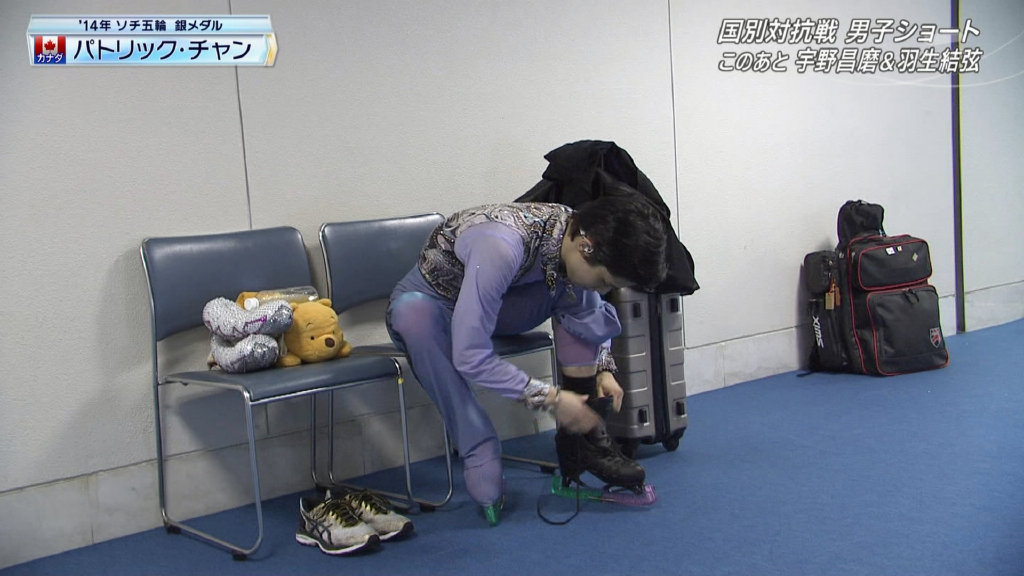 羽生结弦的背包装的什么,羽生结弦百宝箱