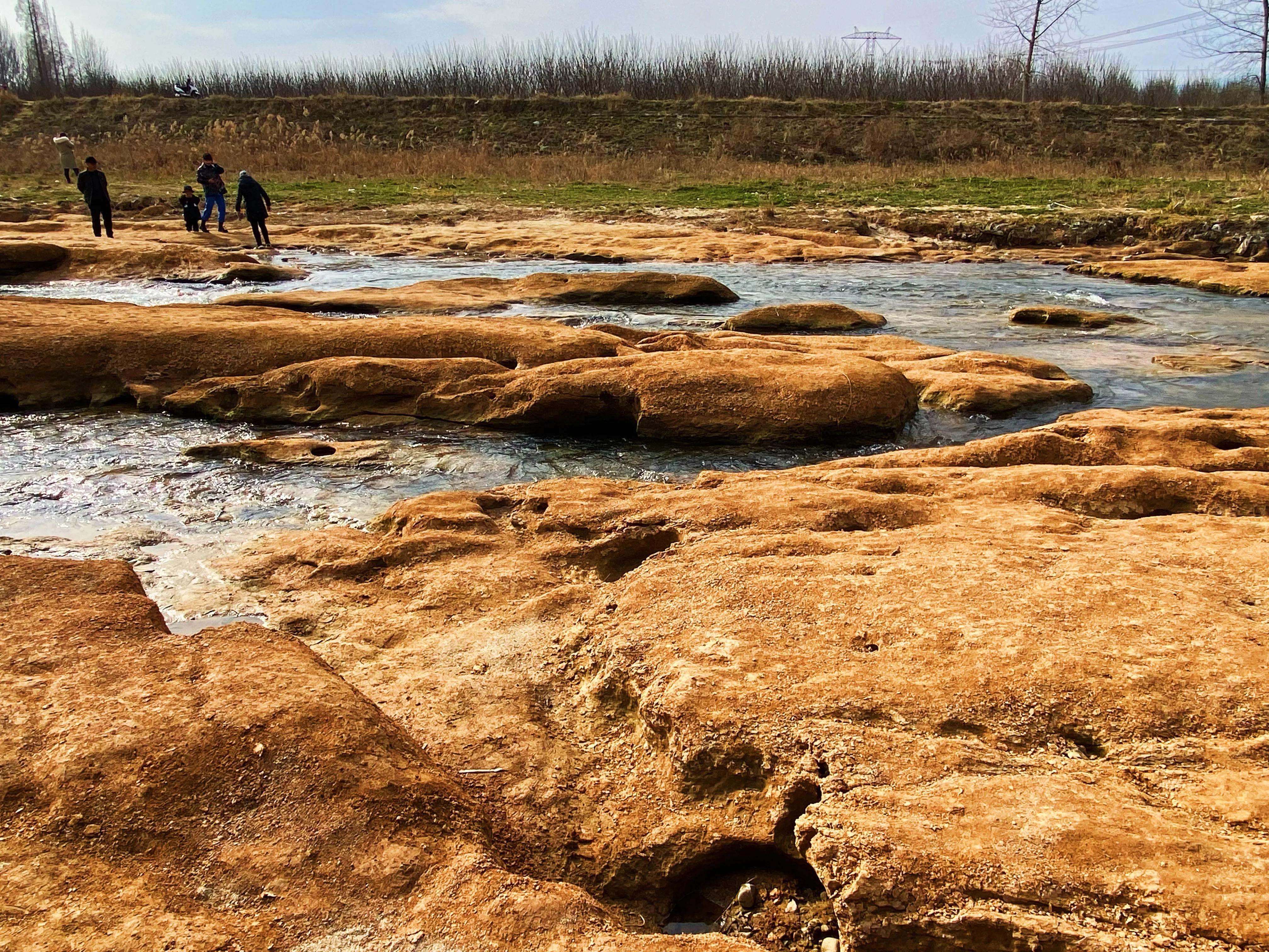 河边的景色真是太美了,文川河风景