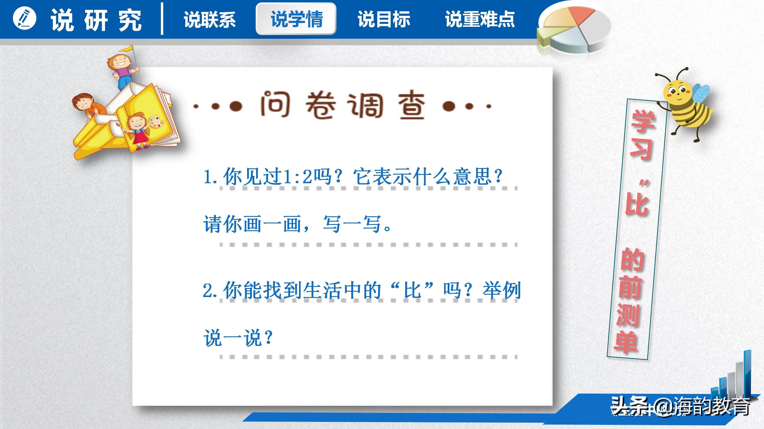 顺德数学之窗丨大良实验小学潘宏业《生活中的比》说课分享