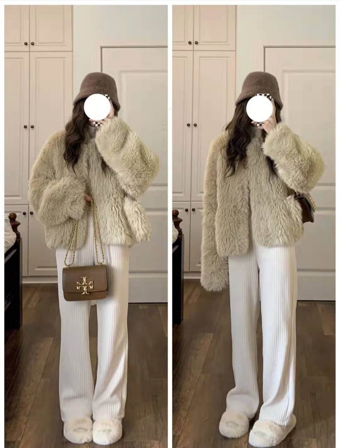 短款皮草马甲怎么搭配下装,短款皮草怎么搭配下装才好看