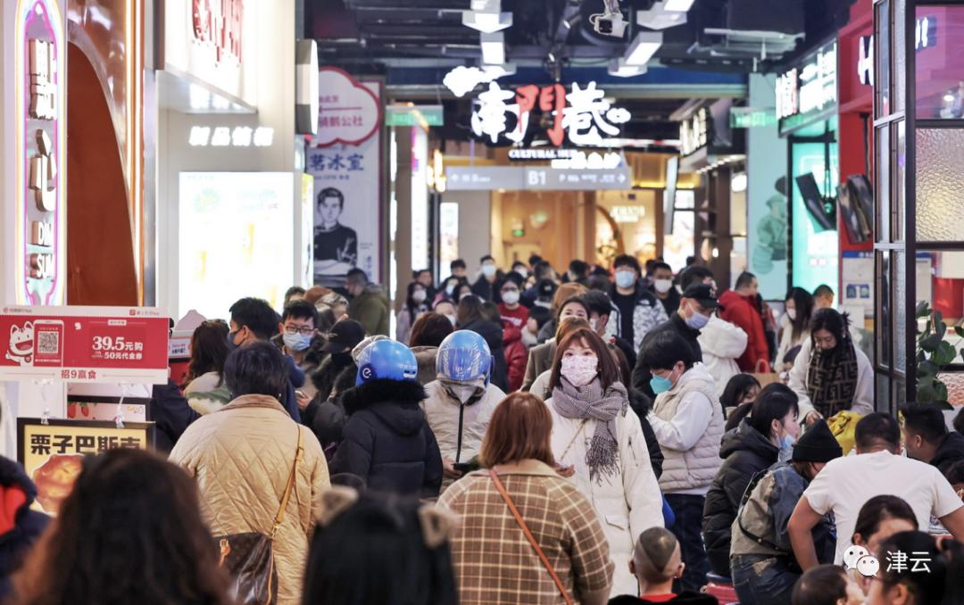 津城春暖花开时,观察春天的景象