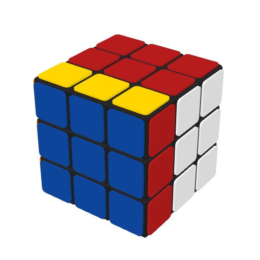 魔方转动字母示意图,三阶魔方公式字母的意思