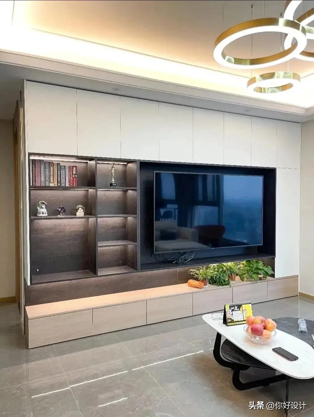 二十款电视背景墙,二十款电视背景墙隐形门