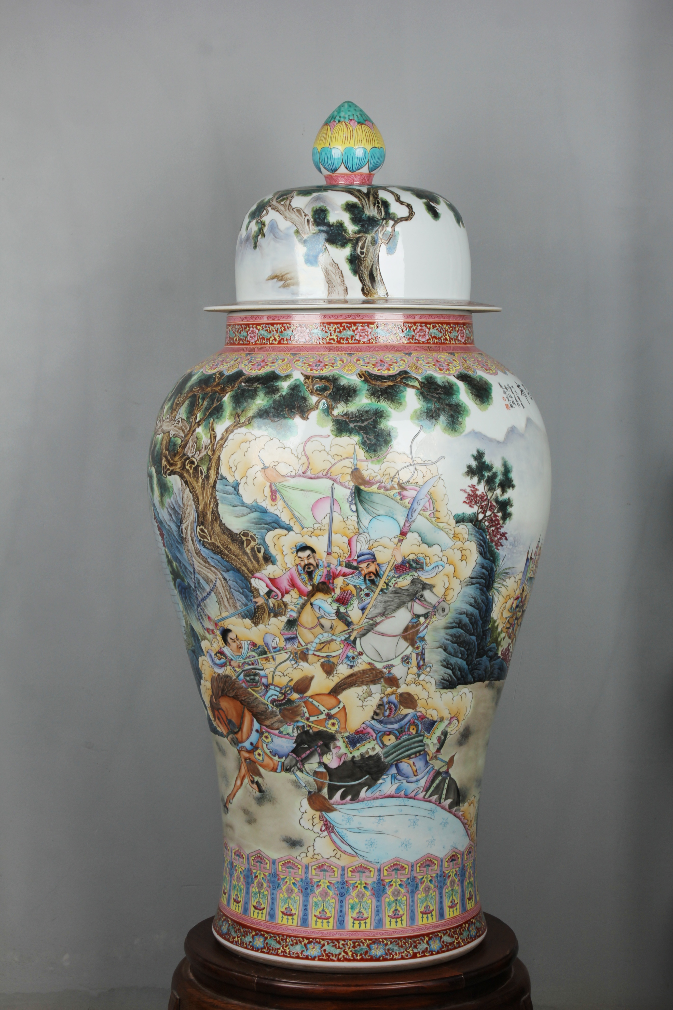 瓷器贴花和手工画区别,瓷器手工跟贴花的区别