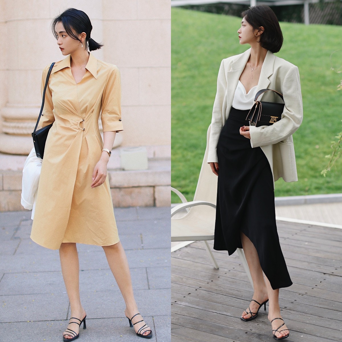 今年最流行凉鞋中跟圆头鞋,今年开春小白鞋失宠了