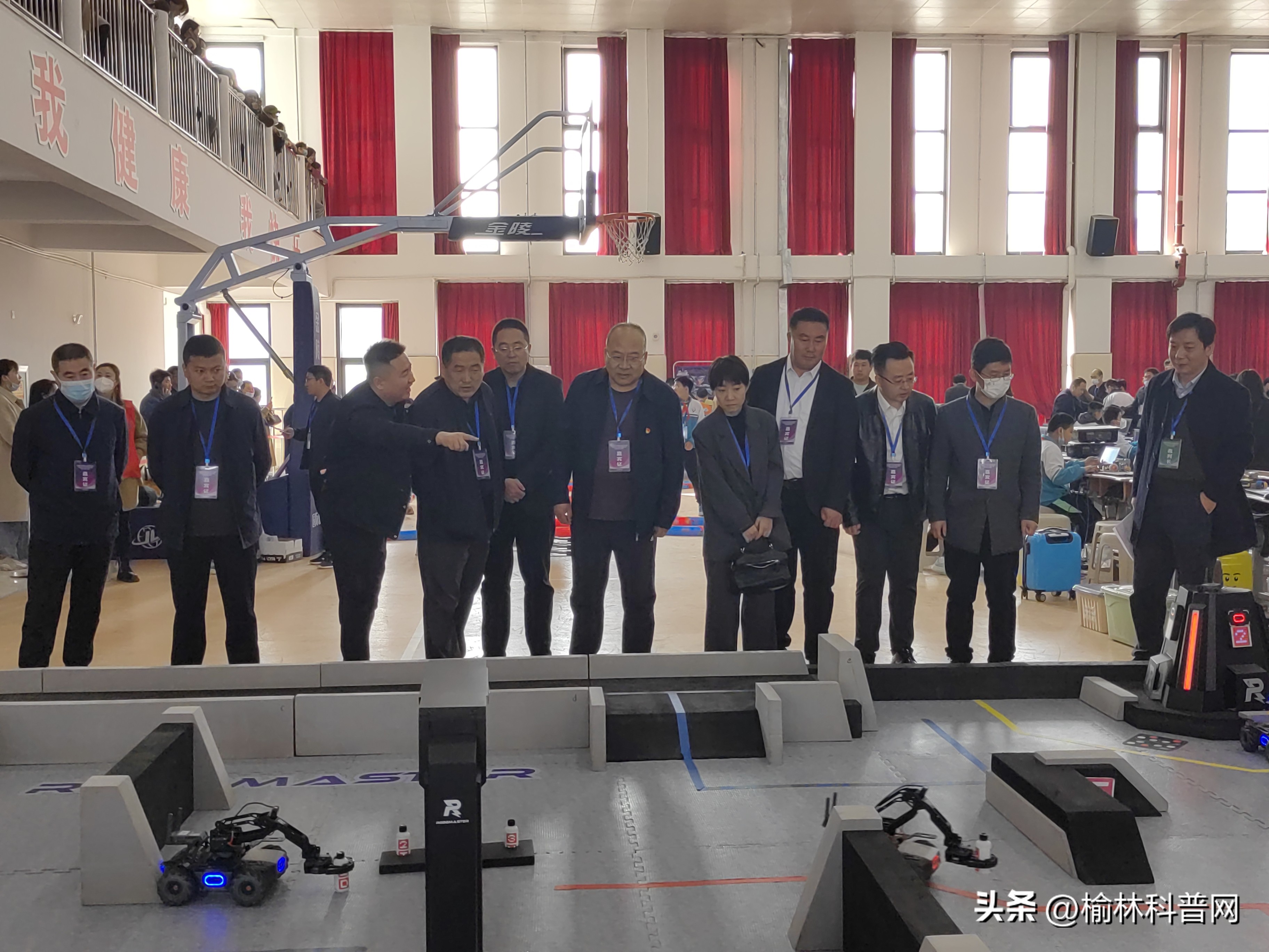 创新科技竞技未来：陕西青少年机器人竞赛榆林赛区暨榆林市第十三届知识产权杯青少年机器人竞赛成功举办