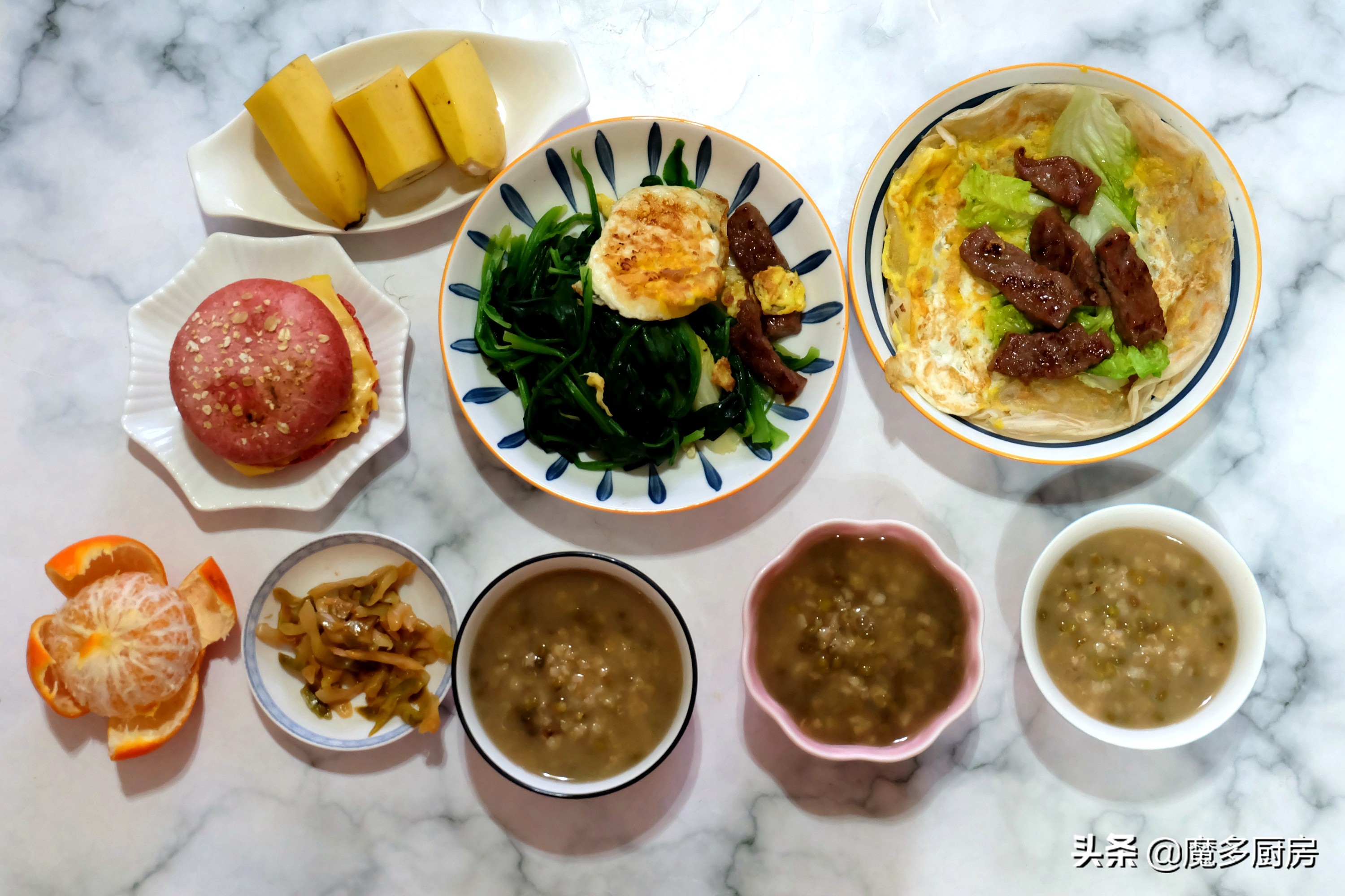 懒人妈妈五分钟搞定营养早餐,全职妈妈做简单的早餐文案