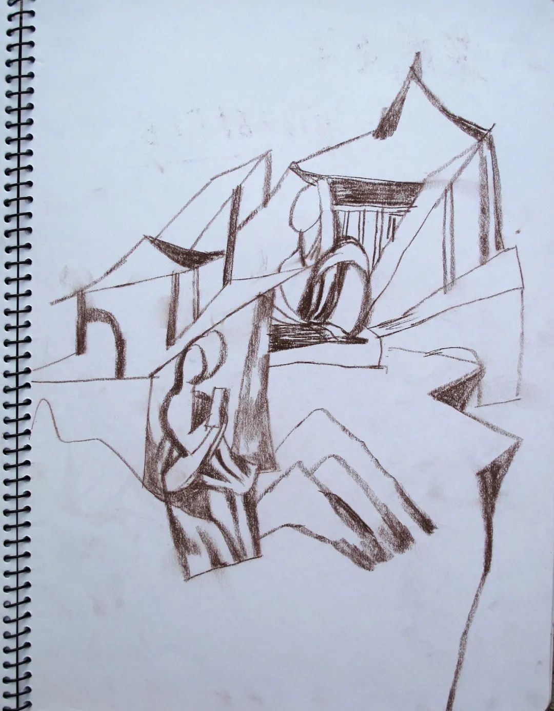 刘筱静山水作品欣赏,刘筱静水墨画作品欣赏