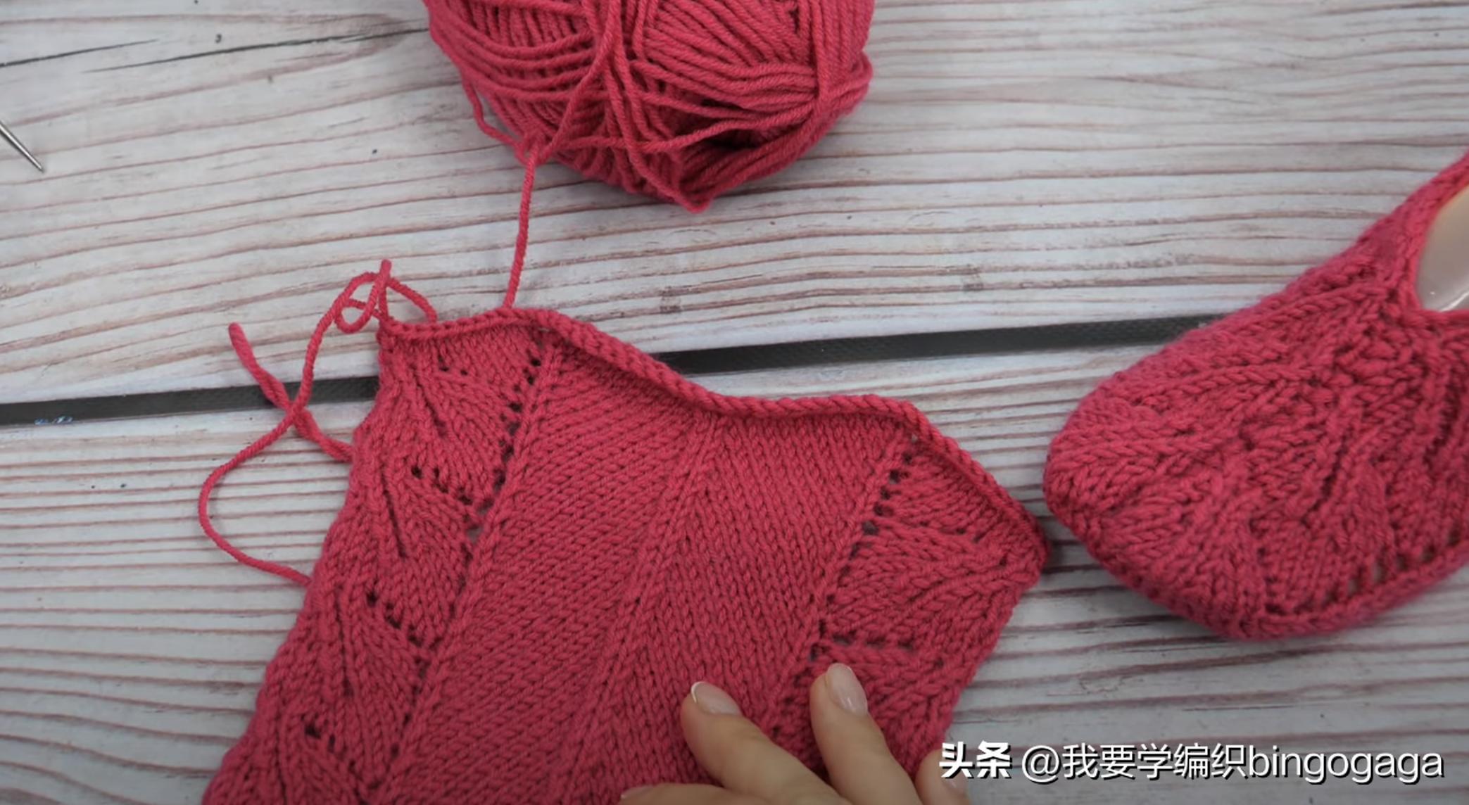 成人织鞋袜教程,一步一步教新手织袜子鞋袜