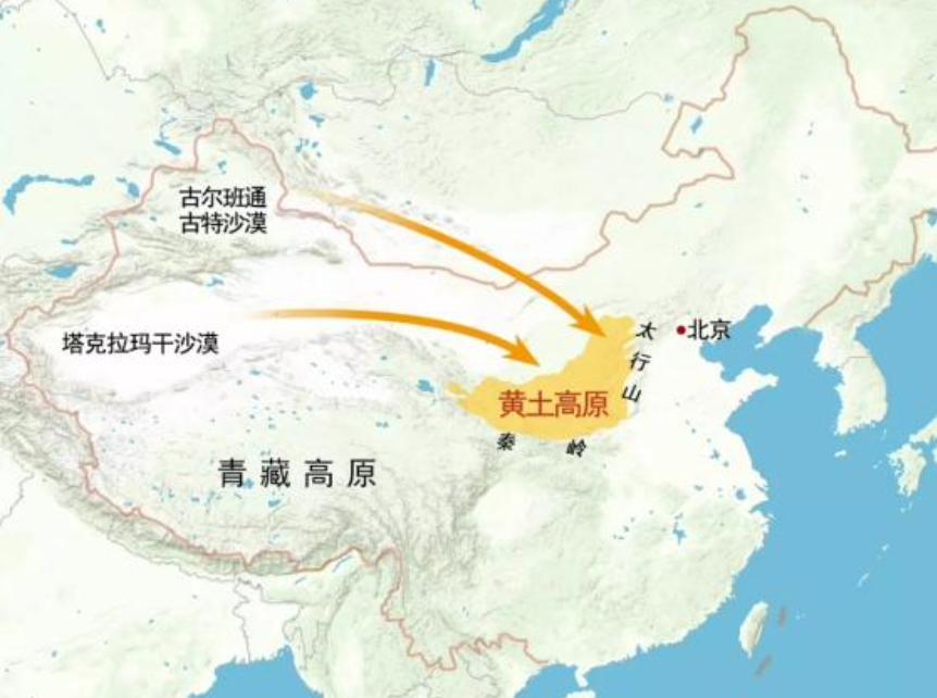 黄土高原是怎么生存的,黄土高原怎么来