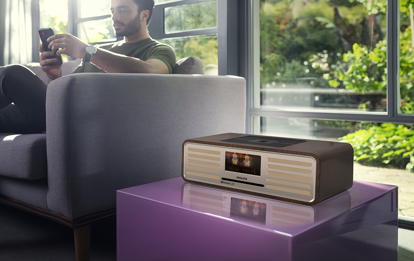 飞利浦高保真桌面蓝牙cd音响,飞利浦最好的复古音箱