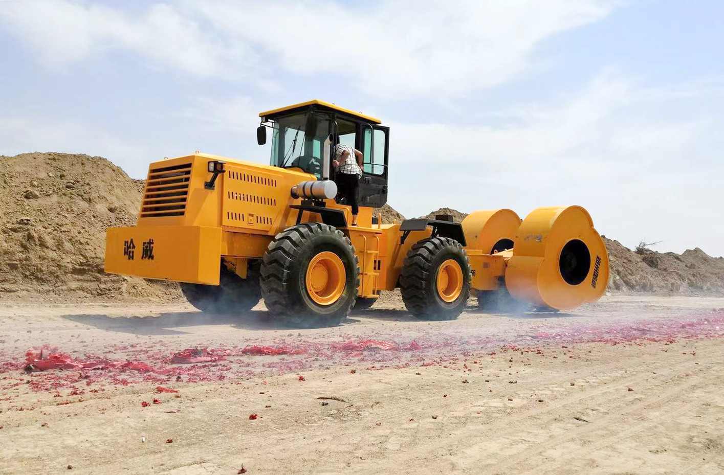 冲击压路机与振动压路机的区别,冲击压路机二手翻新内幕解析