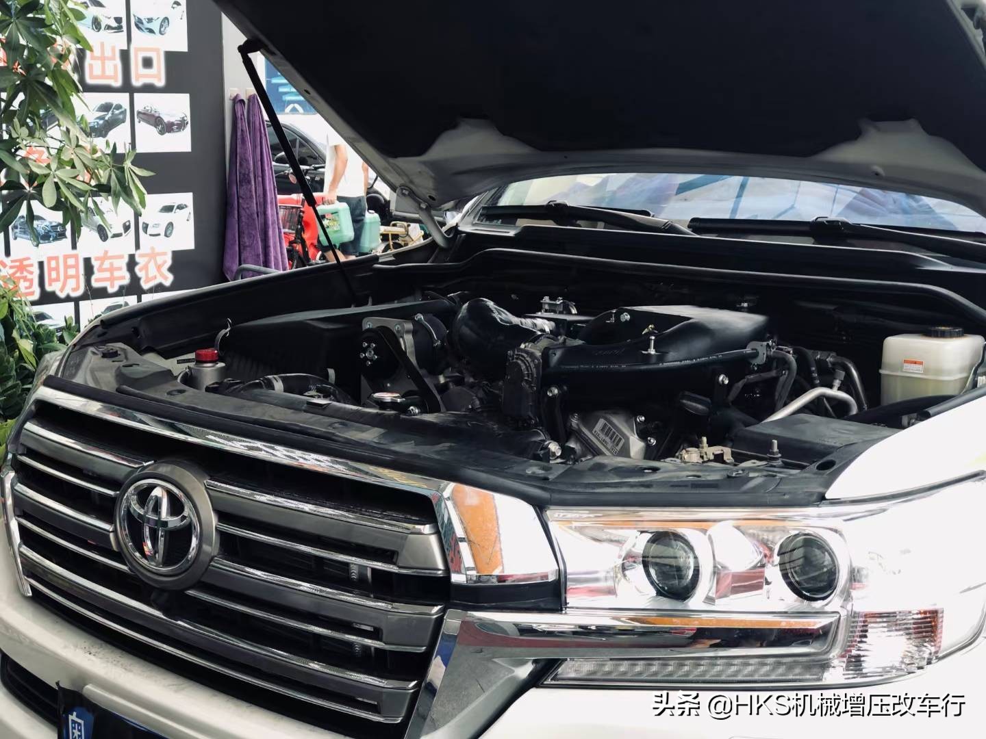 陆巡4.0改装5.7发动机,陆巡4000改hks机械增压测试