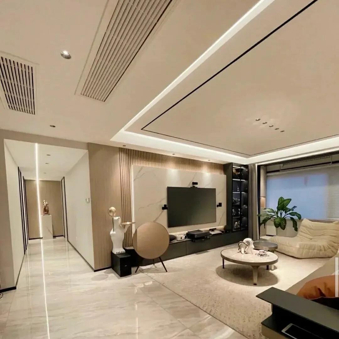 30款背景墙,极简风沙发背景墙