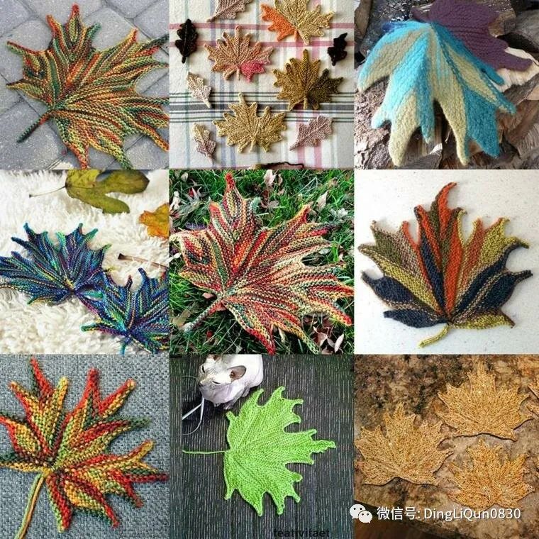 分享一款简单漂亮的针织花样,针织作品展示大全