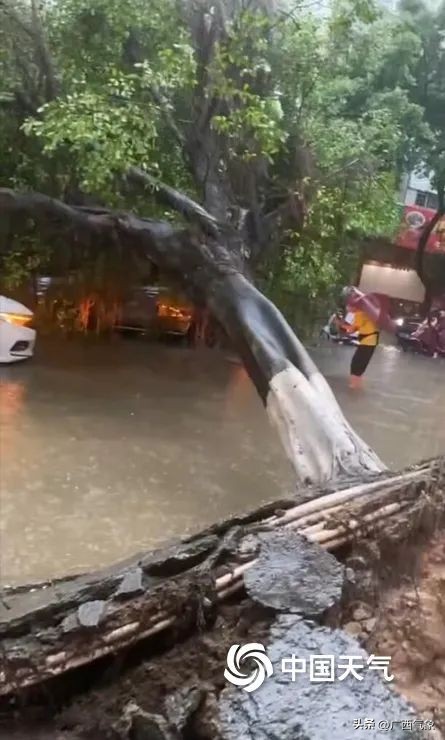 北海未来几天暴雨预警,3天3夜大暴雨