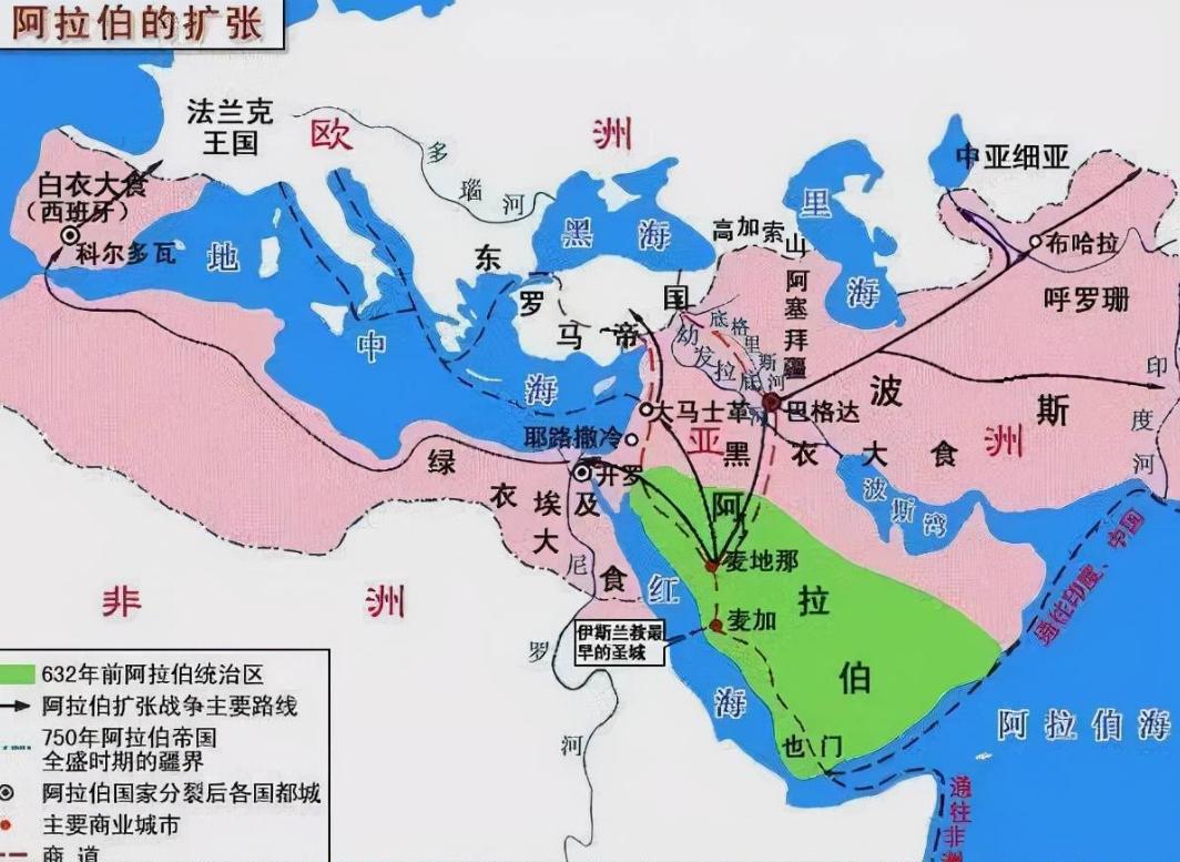 唐朝的衰落是因为阿拉伯吗,唐朝与阿拉伯帝国的关系