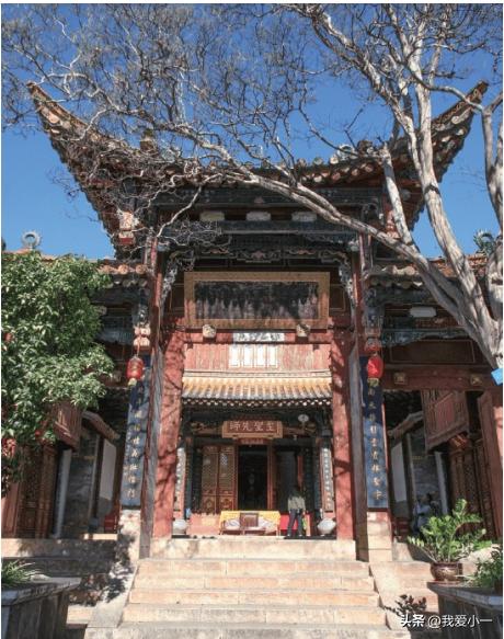 云南昆明古建筑群图,云南省昆明市官渡古镇古建筑