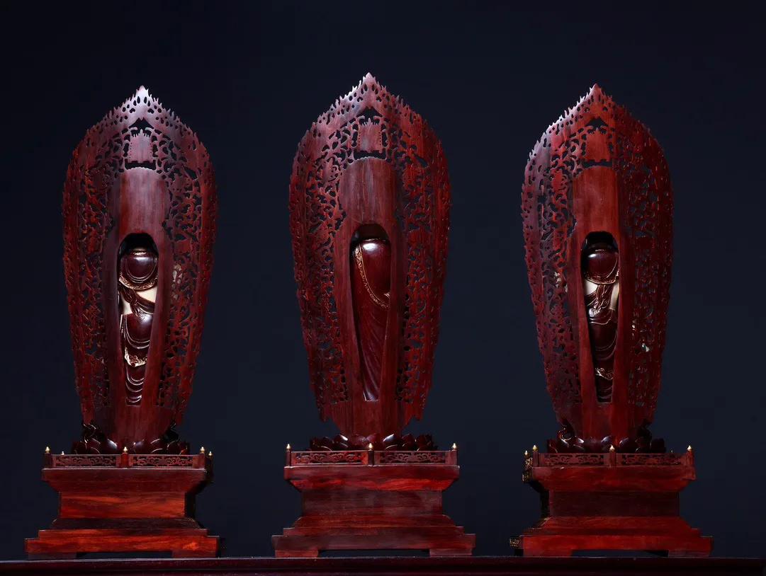 西方三圣图,西方三圣接引去极乐世界