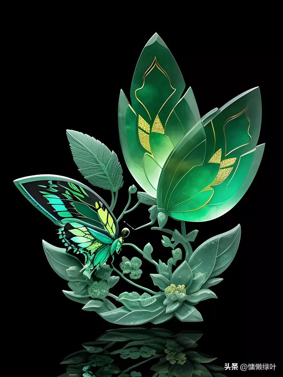 翡翠雕刻的十大工艺,翡翠雕刻的花的造型