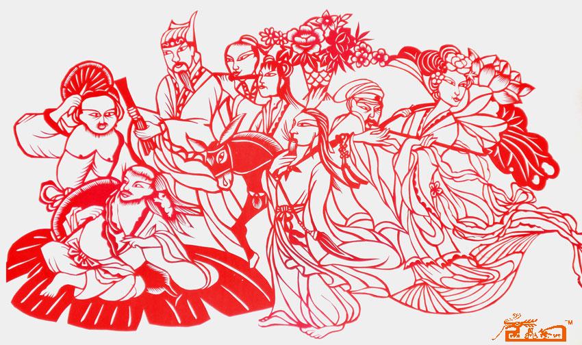 新年好剪纸图样,新年剪纸精致