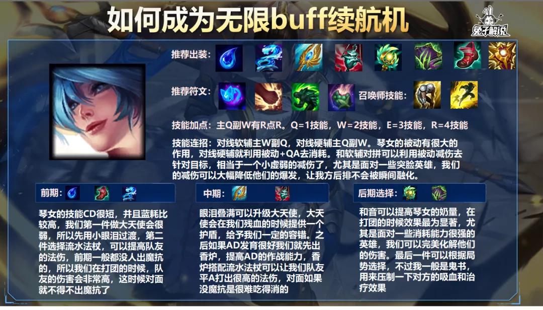 英雄联盟手游琴女的被动是啥,英雄联盟手游琴女被谁克制