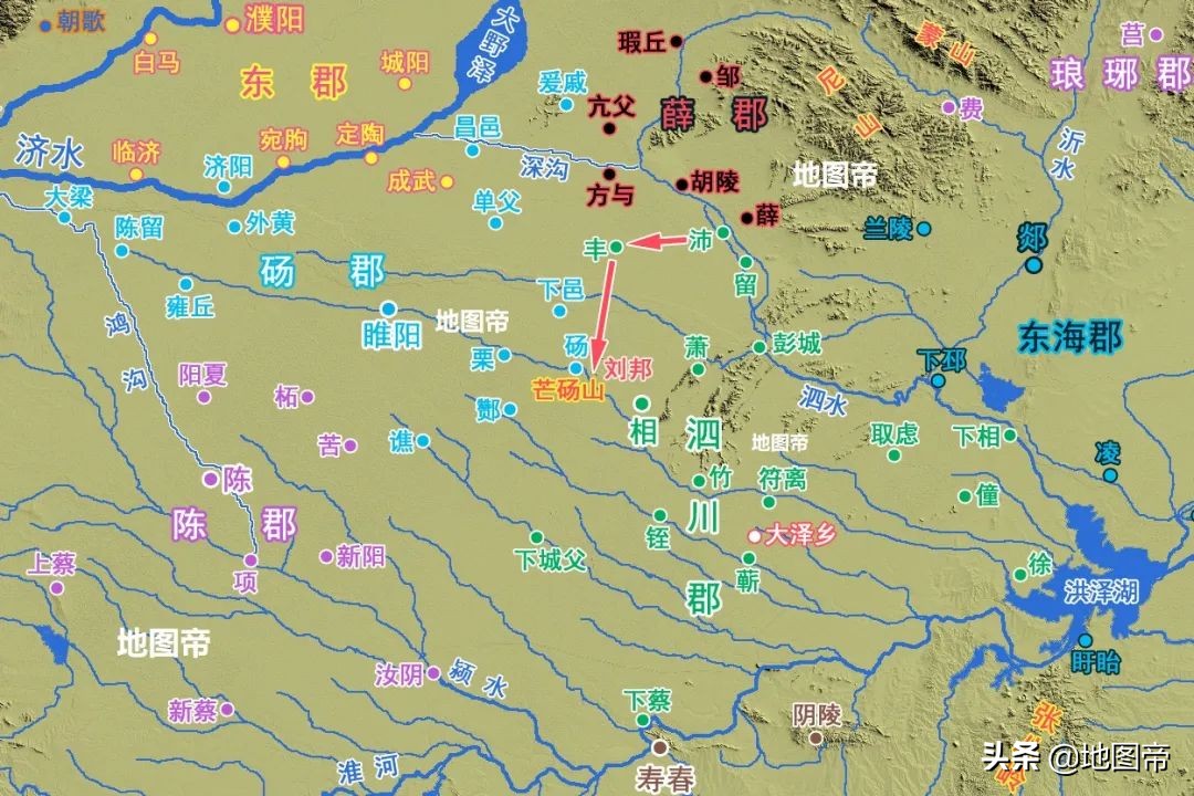 刘邦为什么把陈胜葬在芒砀山,陈胜墓为什么在芒砀山