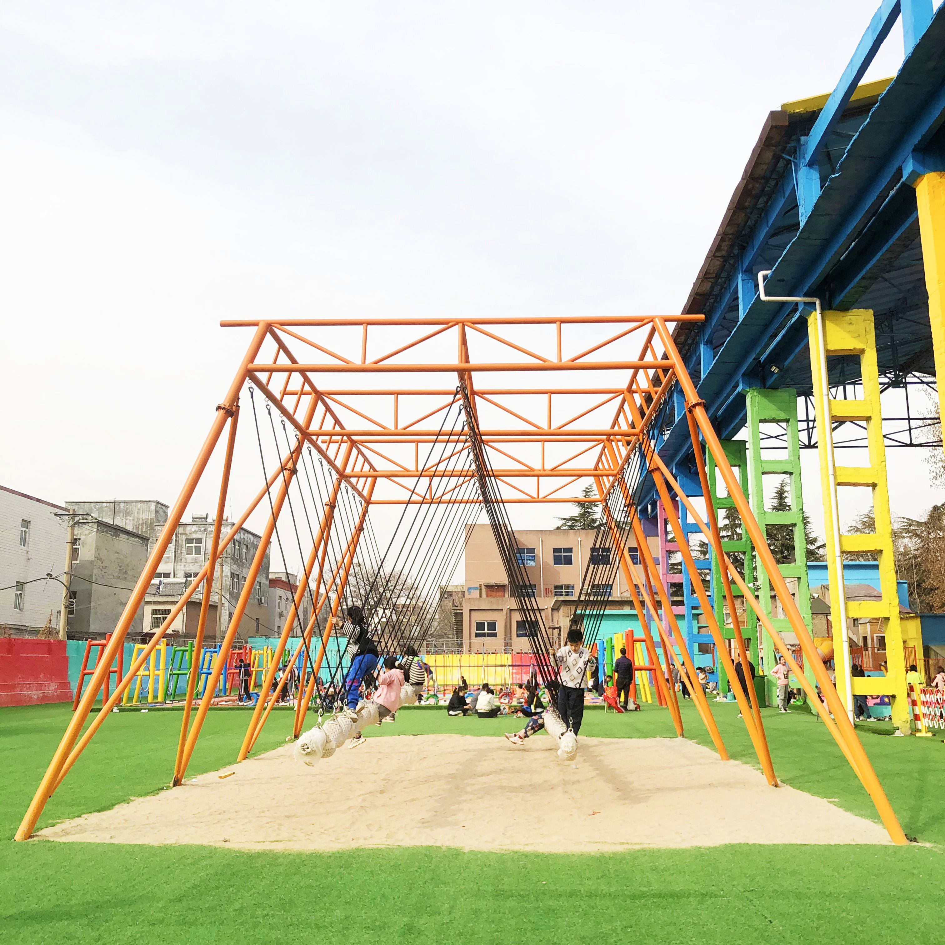 投资无动力游乐园怎样选游乐设备,福建网红无动力户外游乐设备
