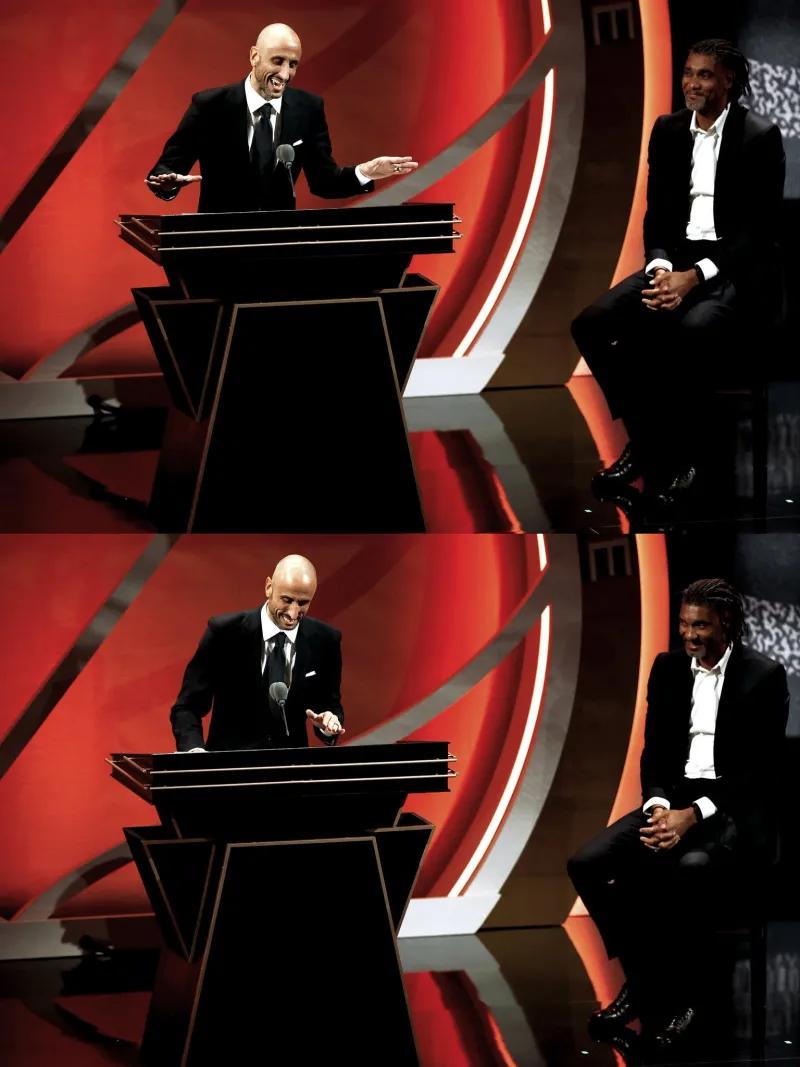 马刺50号球员,马刺吉诺比利职业生涯场均