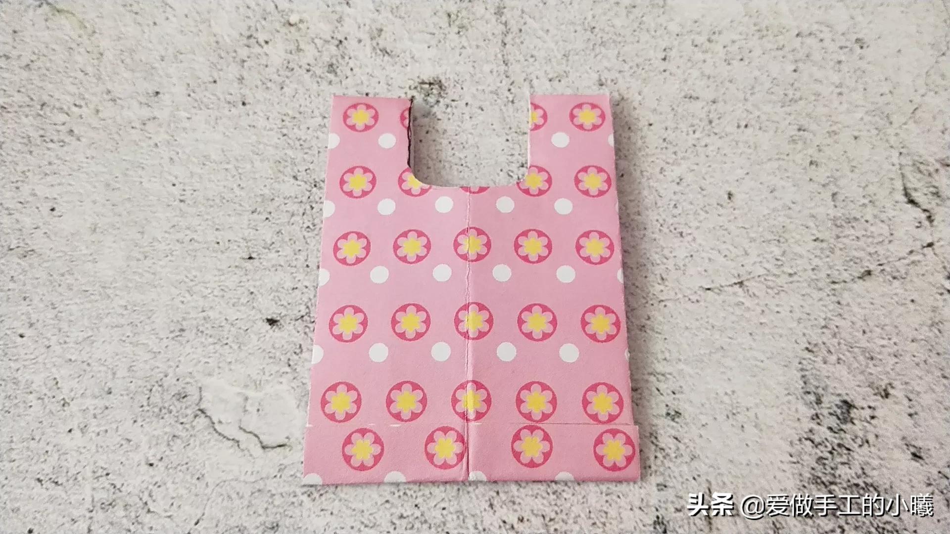 折纸手工大全收纳袋,自制可爱手工收纳袋