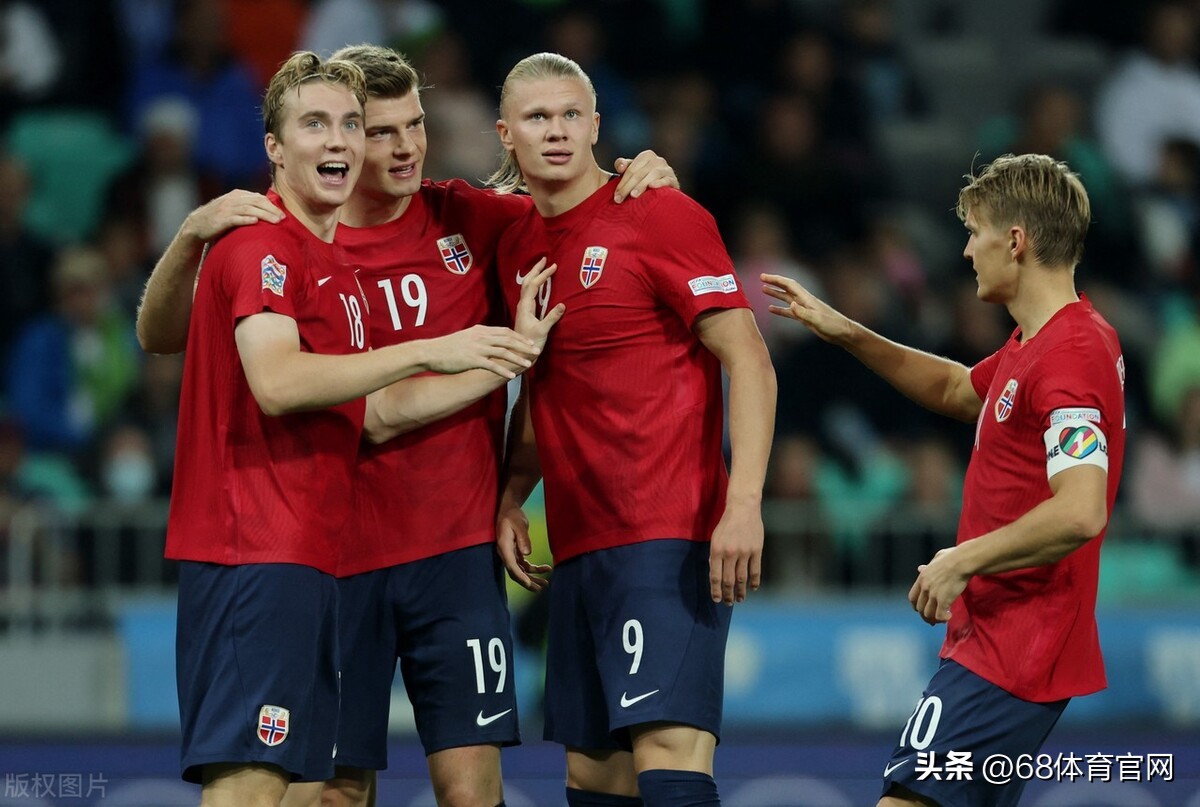 德国杯哈兰德连续四场破门难救主,挪威欧洲杯预选赛哈兰德上了吗