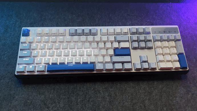 杜伽K610W无线机械键盘,杜伽k330机械键盘评测