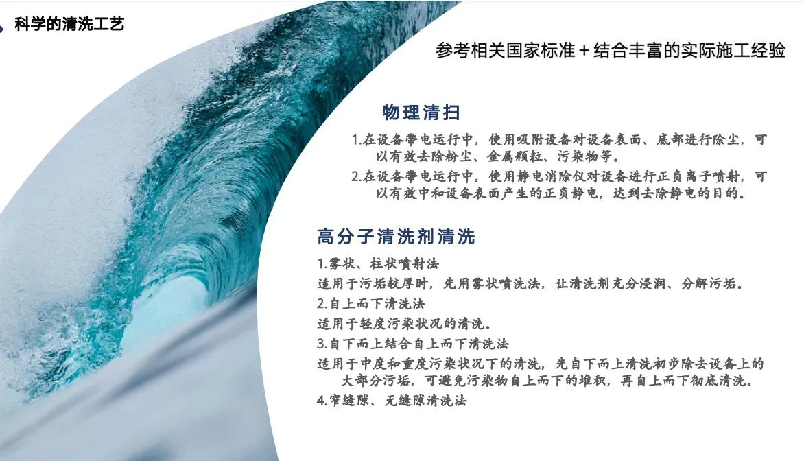 带电清洗用的什么水,带电清洗设备