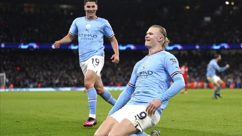 欧冠拜仁慕尼黑vs曼城哈兰德进球,欧冠曼城4-5皇家马德里哈兰德