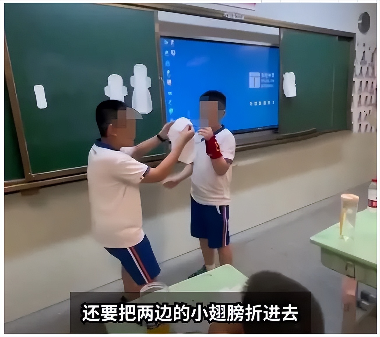 男孩子用卫生巾的正确方式,孩子使用卫生巾方法