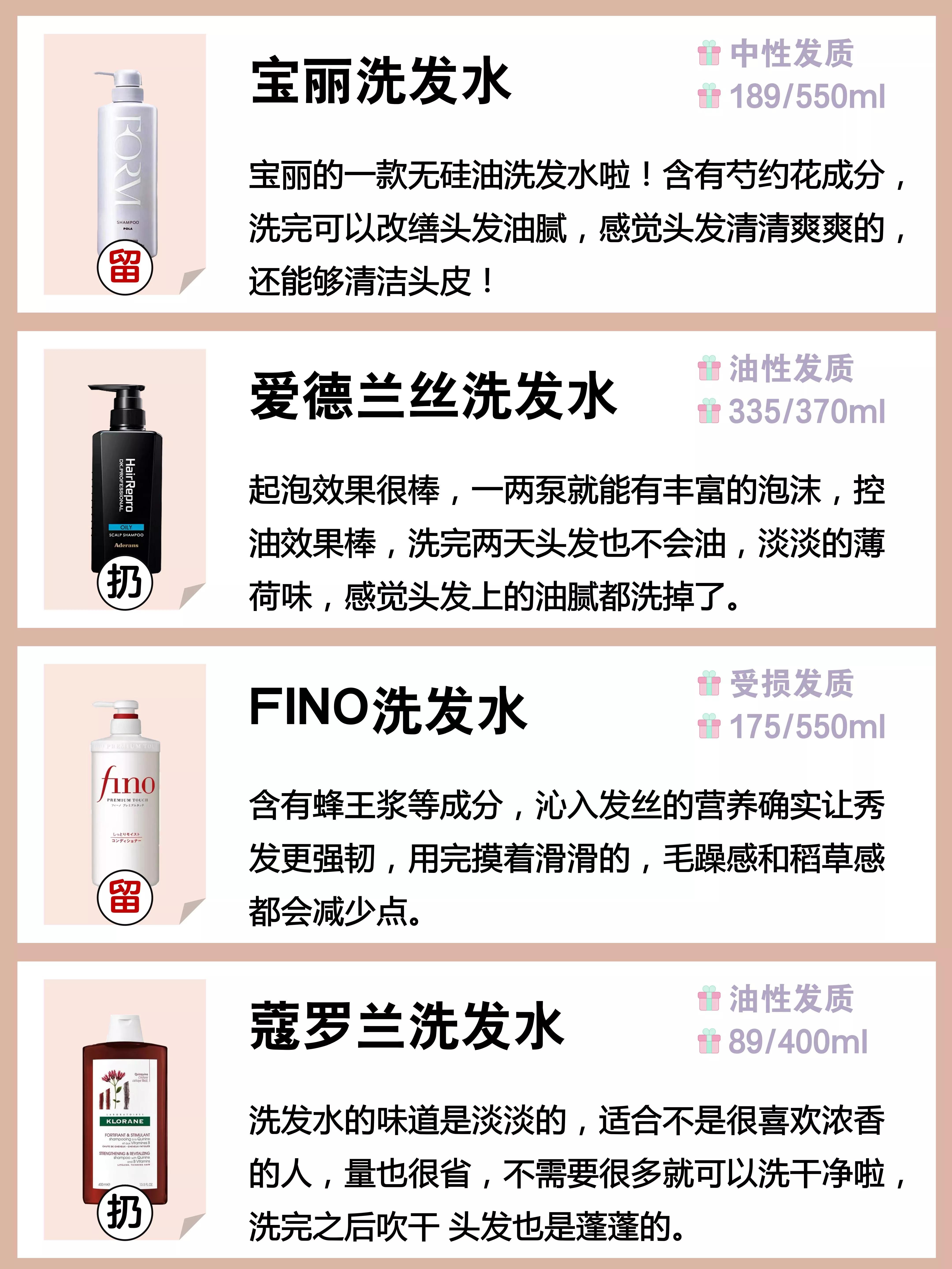 目前十大公认最好用洗发水国产,十大国货良心洗发水排行榜