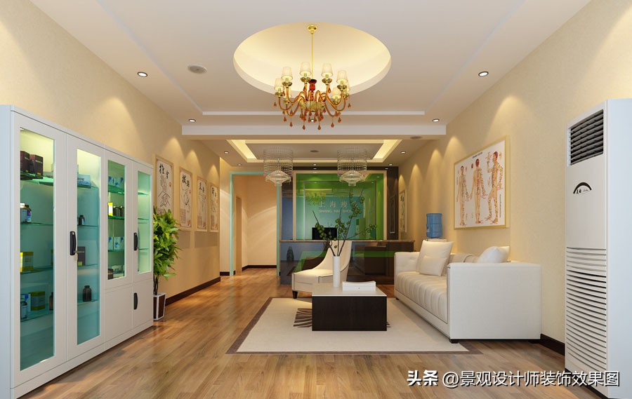 美容院设计效果视频,美容院装修风格案例图