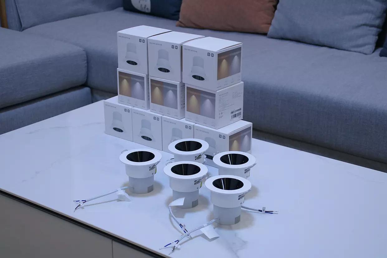 米家智能射灯测评,米家蓝牙mesh射灯评测