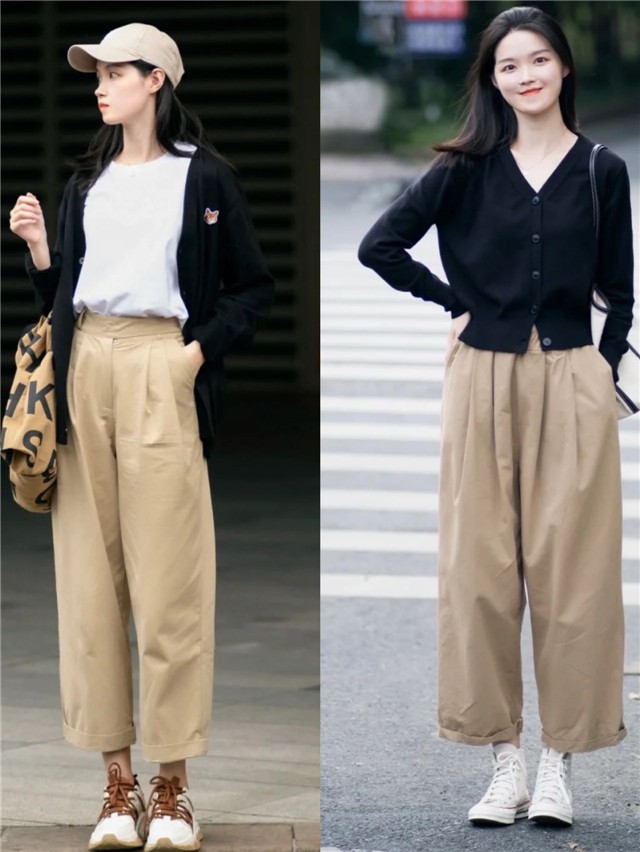优雅知性气质裤子,如何判断自己的裤子合身