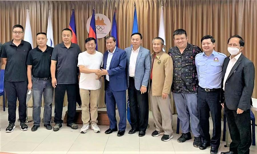 柬埔寨东南亚运动会中国,柬埔寨东南亚运动会开幕式火炬