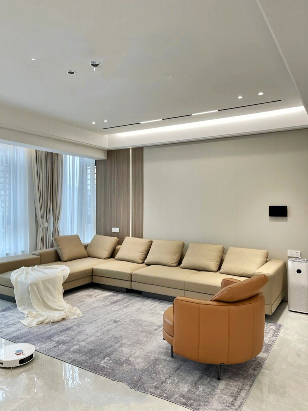 电视沙发背景墙效果图一套,现代简约沙发背景墙效果图